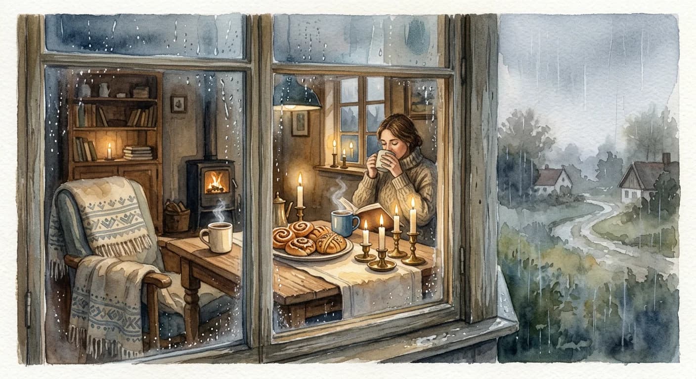 Artistic representation of Hygge