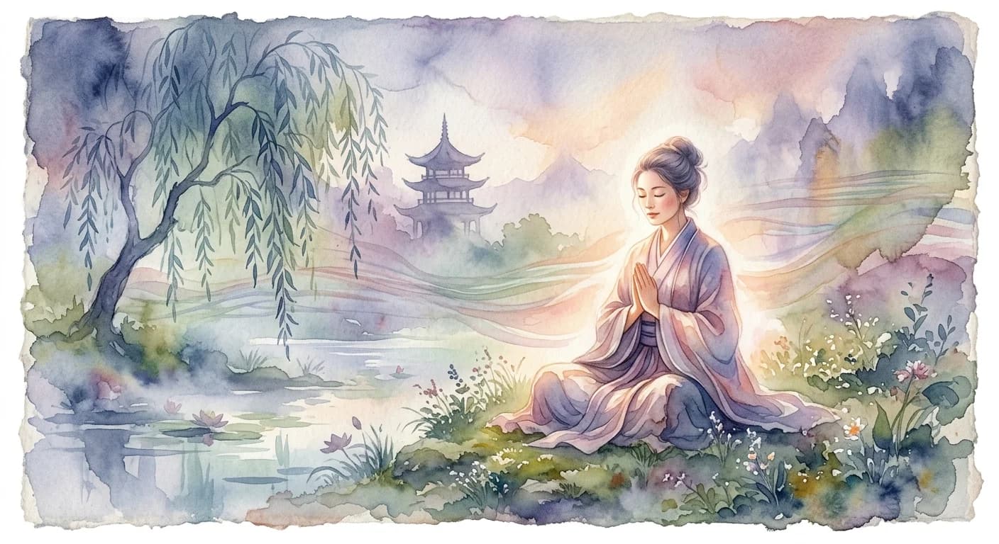 Artistic representation of nyingje
