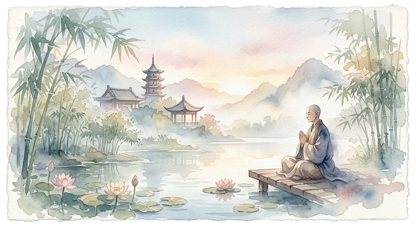 Artistic representation of lojong