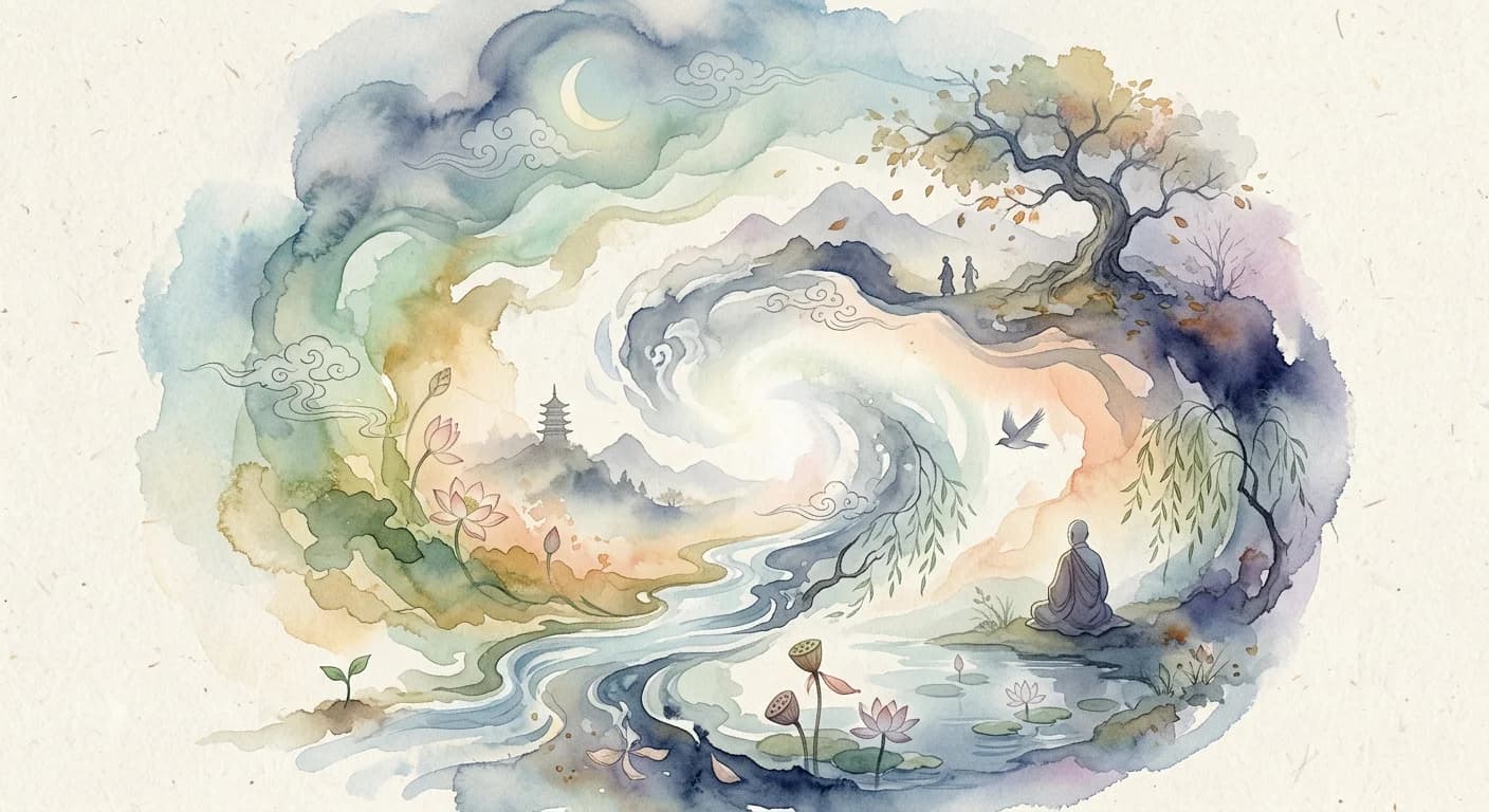 Artistic representation of khorlo
