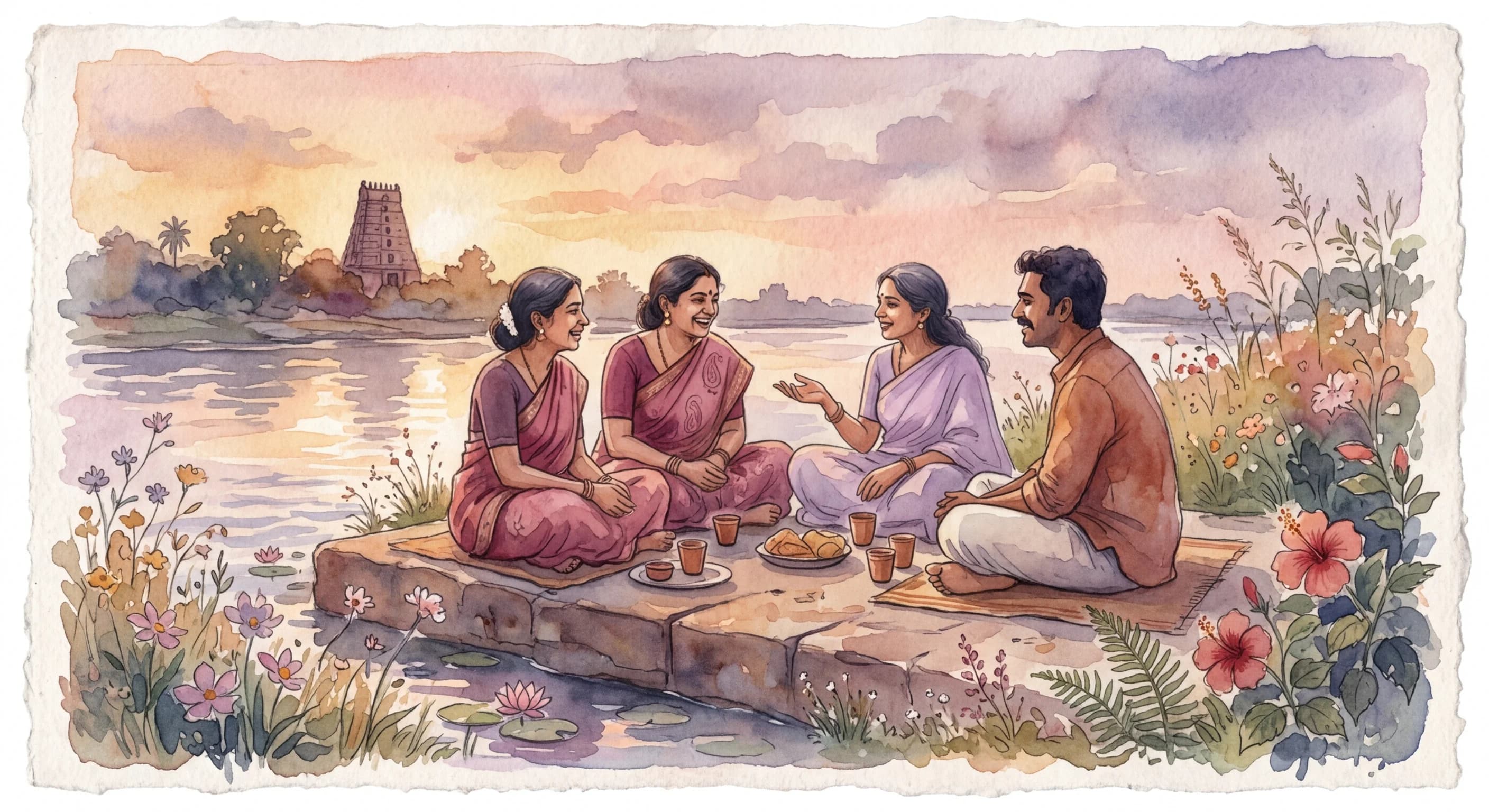 Artistic representation of Arattai