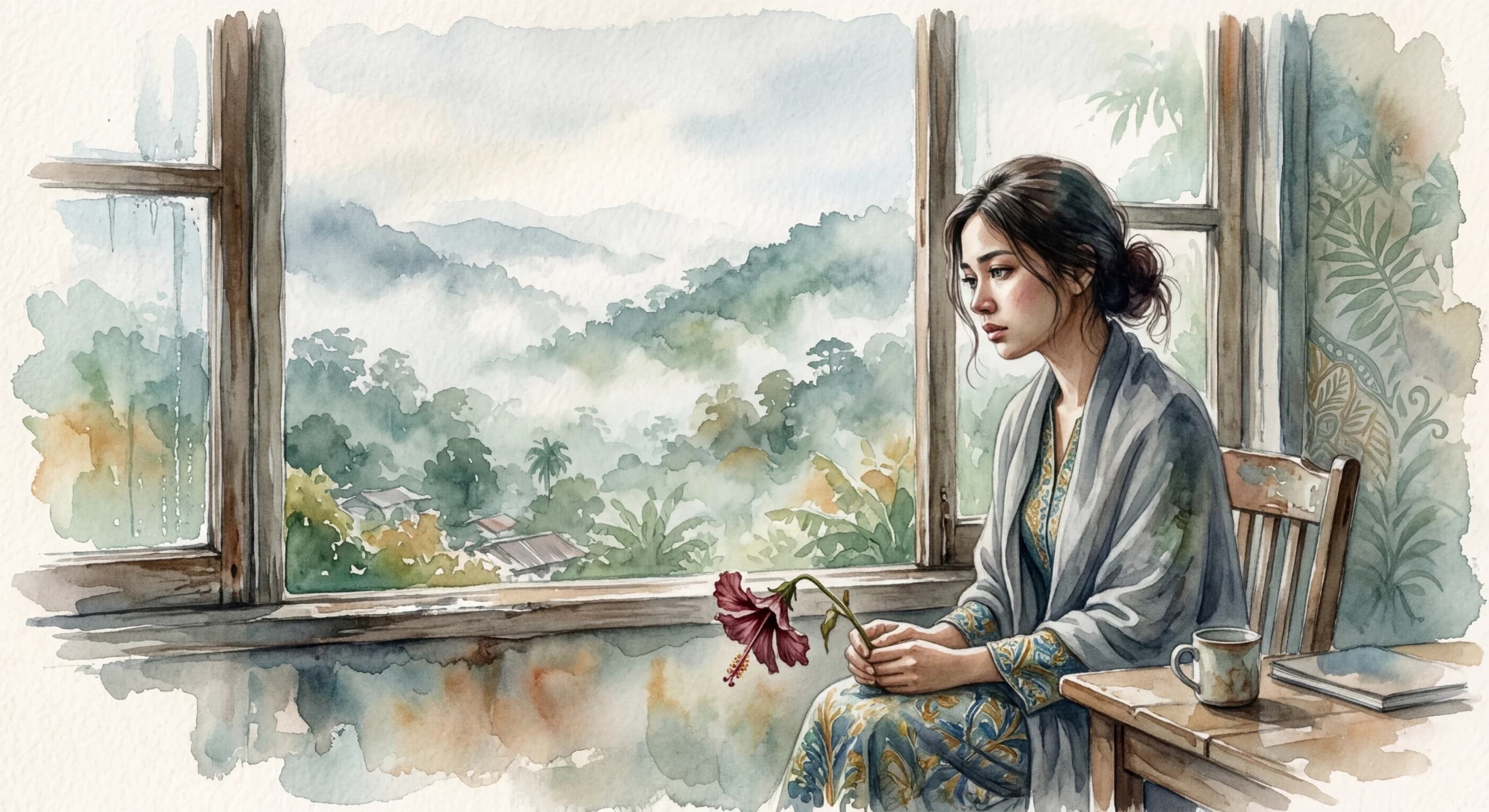 Artistic representation of Merajuk