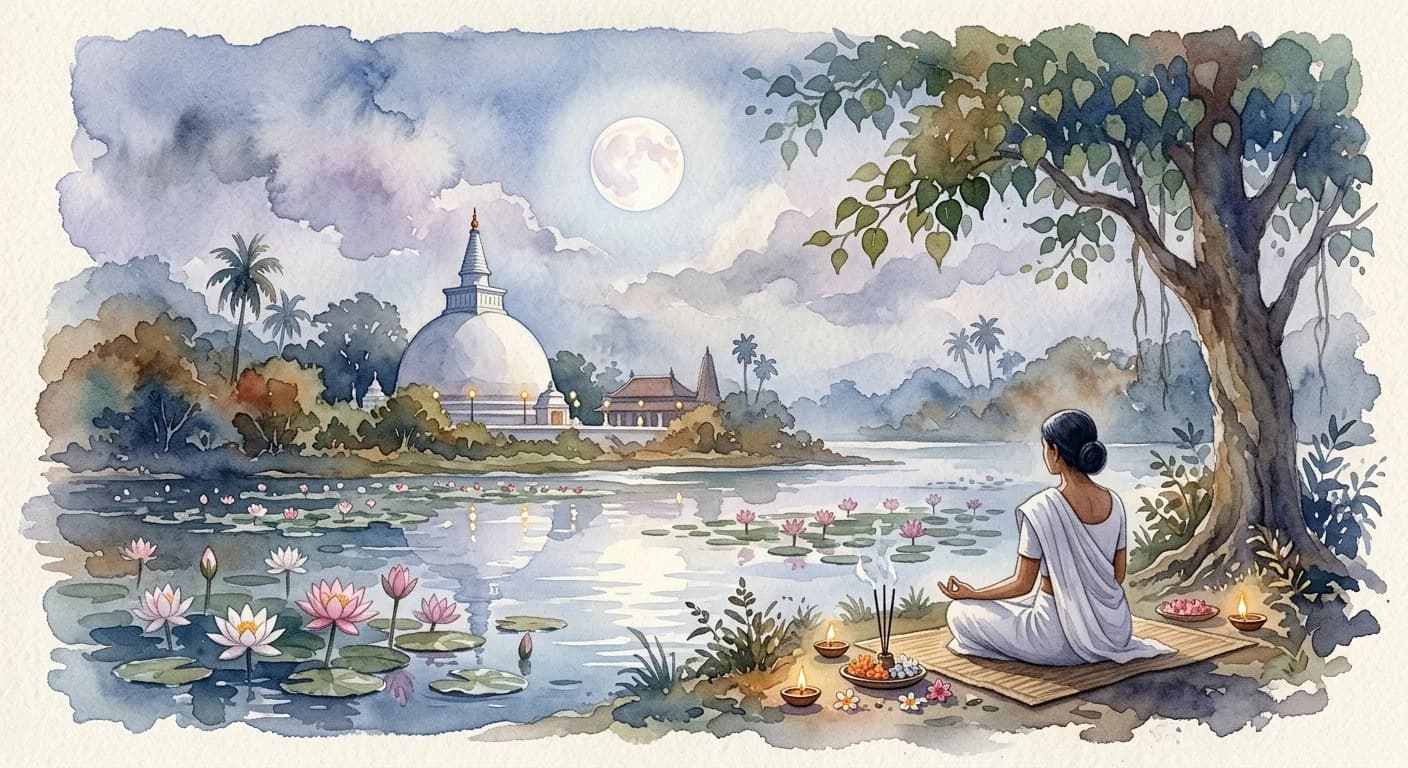 Artistic representation of Poya