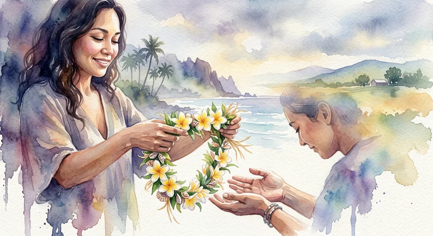 Artistic representation of Lei