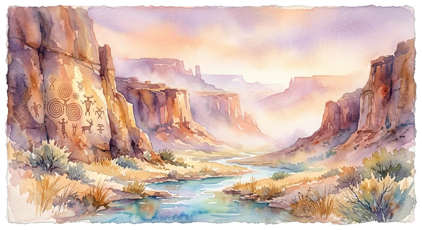 Artistic representation of Wahi pana
