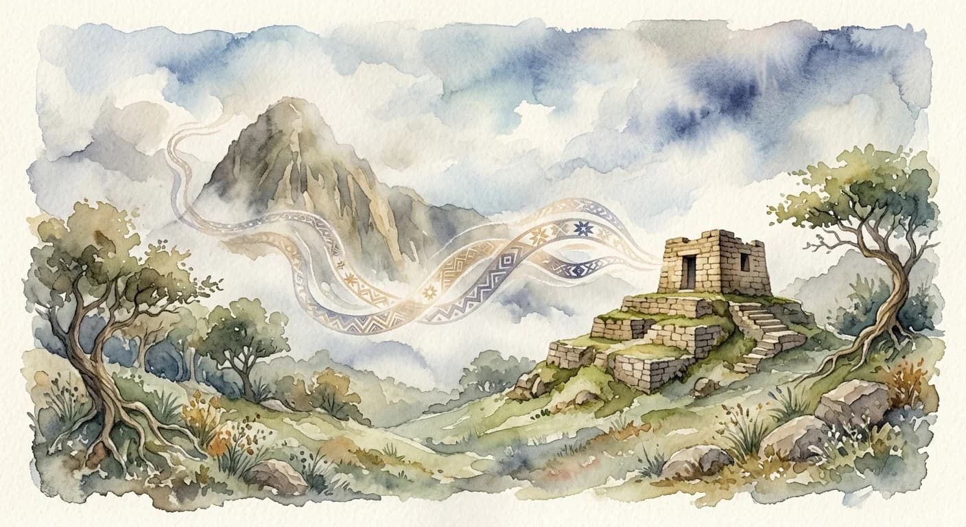 Artistic representation of Qhipa