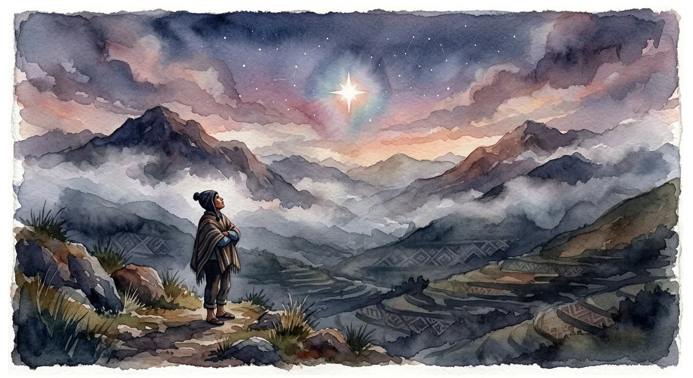 Artistic representation of Ch'aska