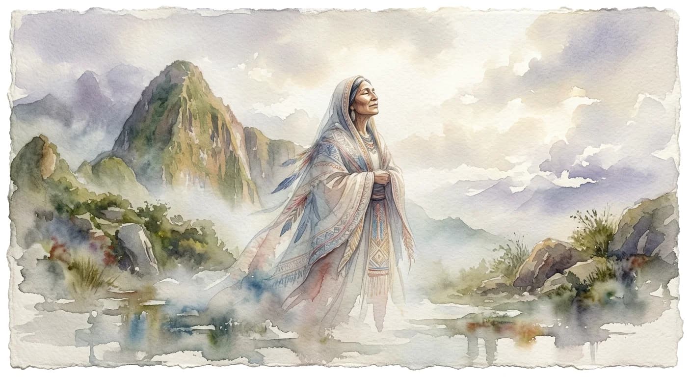 Artistic representation of Mallki