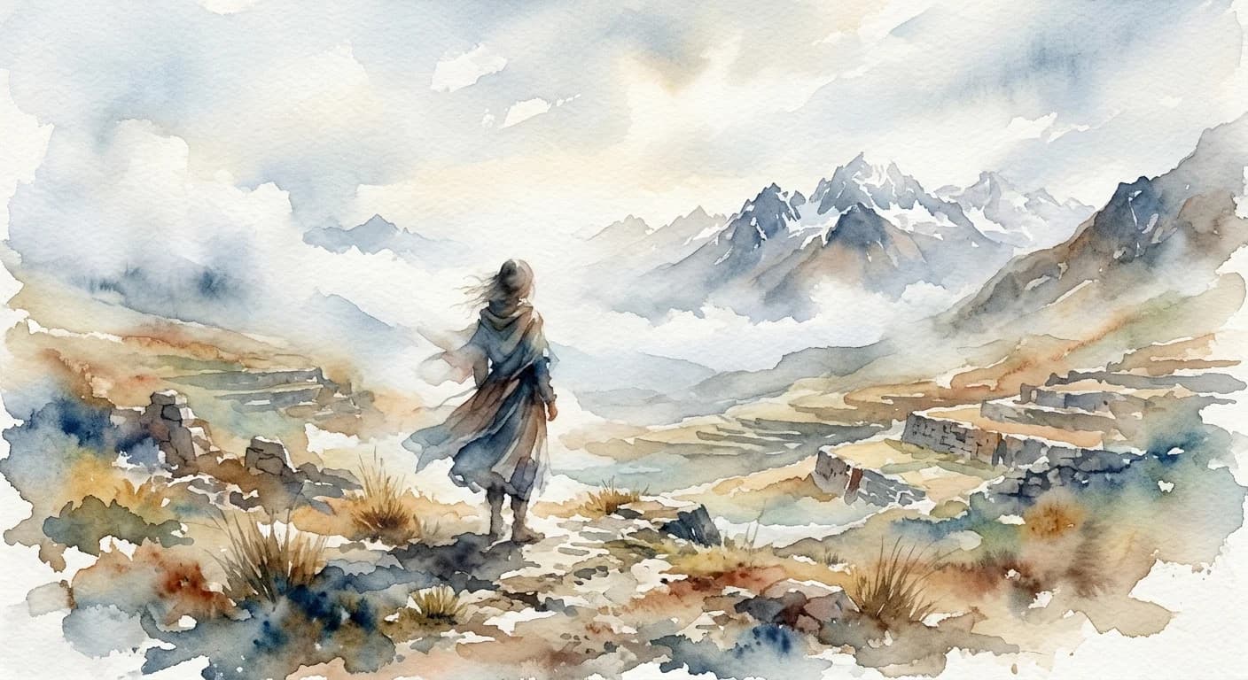 Artistic representation of Q'ara