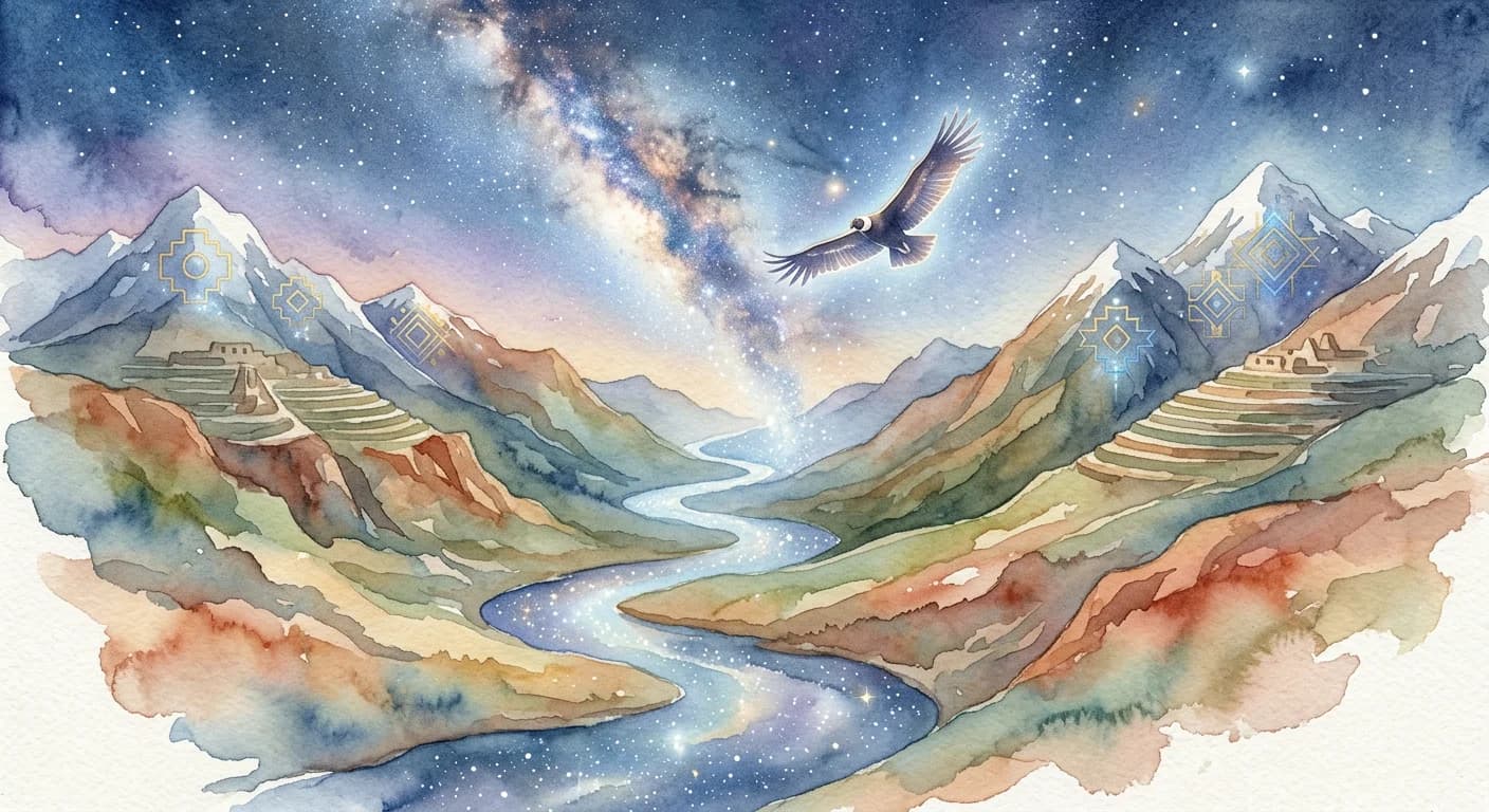 Artistic representation of Pacha Kuti