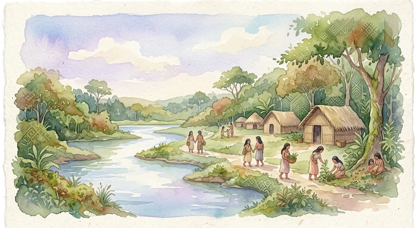 Artistic representation of Tekoporã