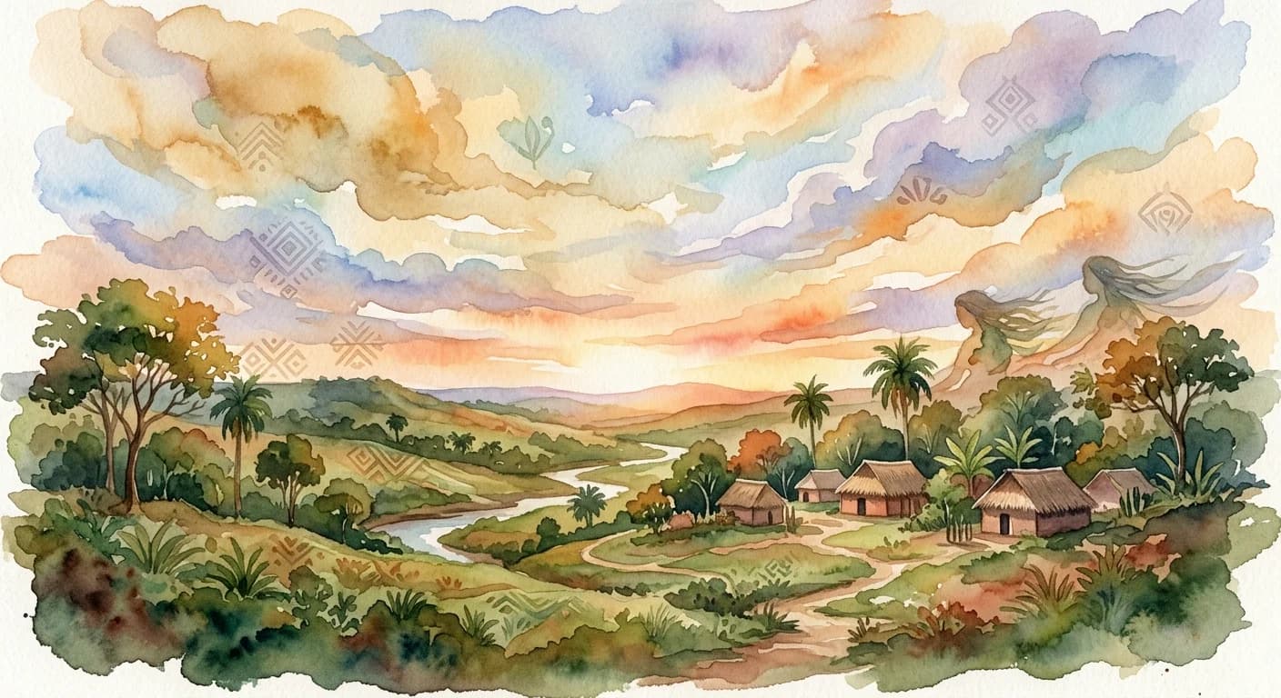 Artistic representation of Guaraniete