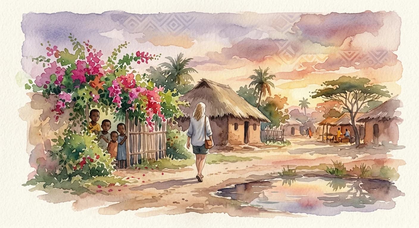 Artistic representation of Mzungu