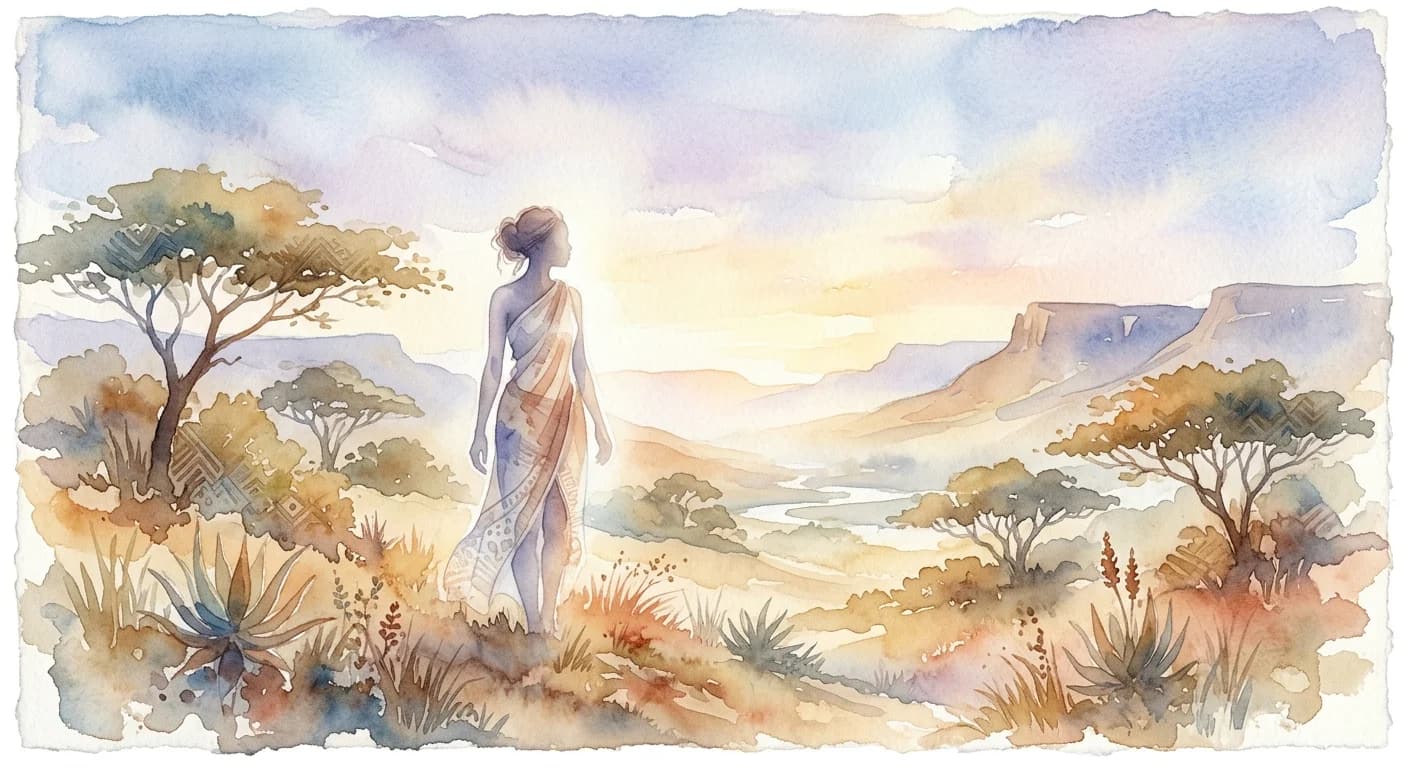 Artistic representation of Ukushweleza
