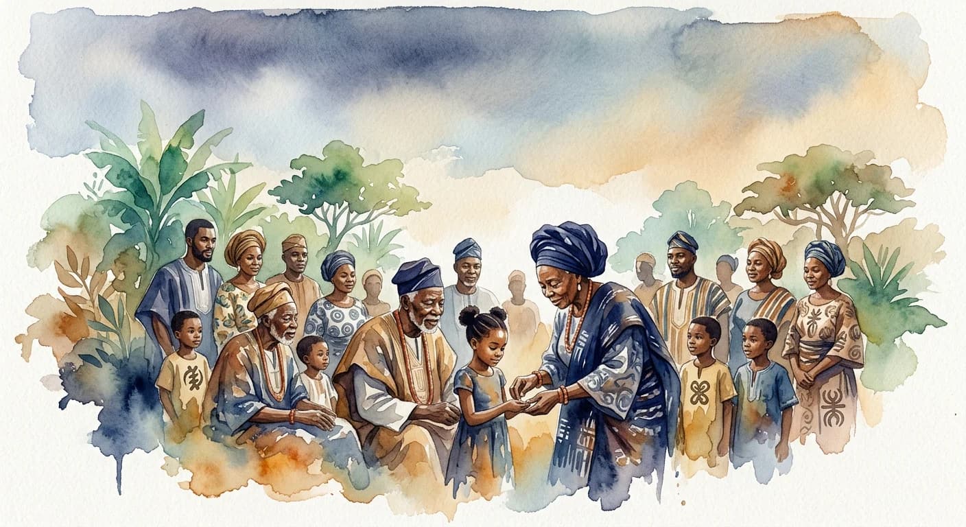 Artistic representation of Àṣà