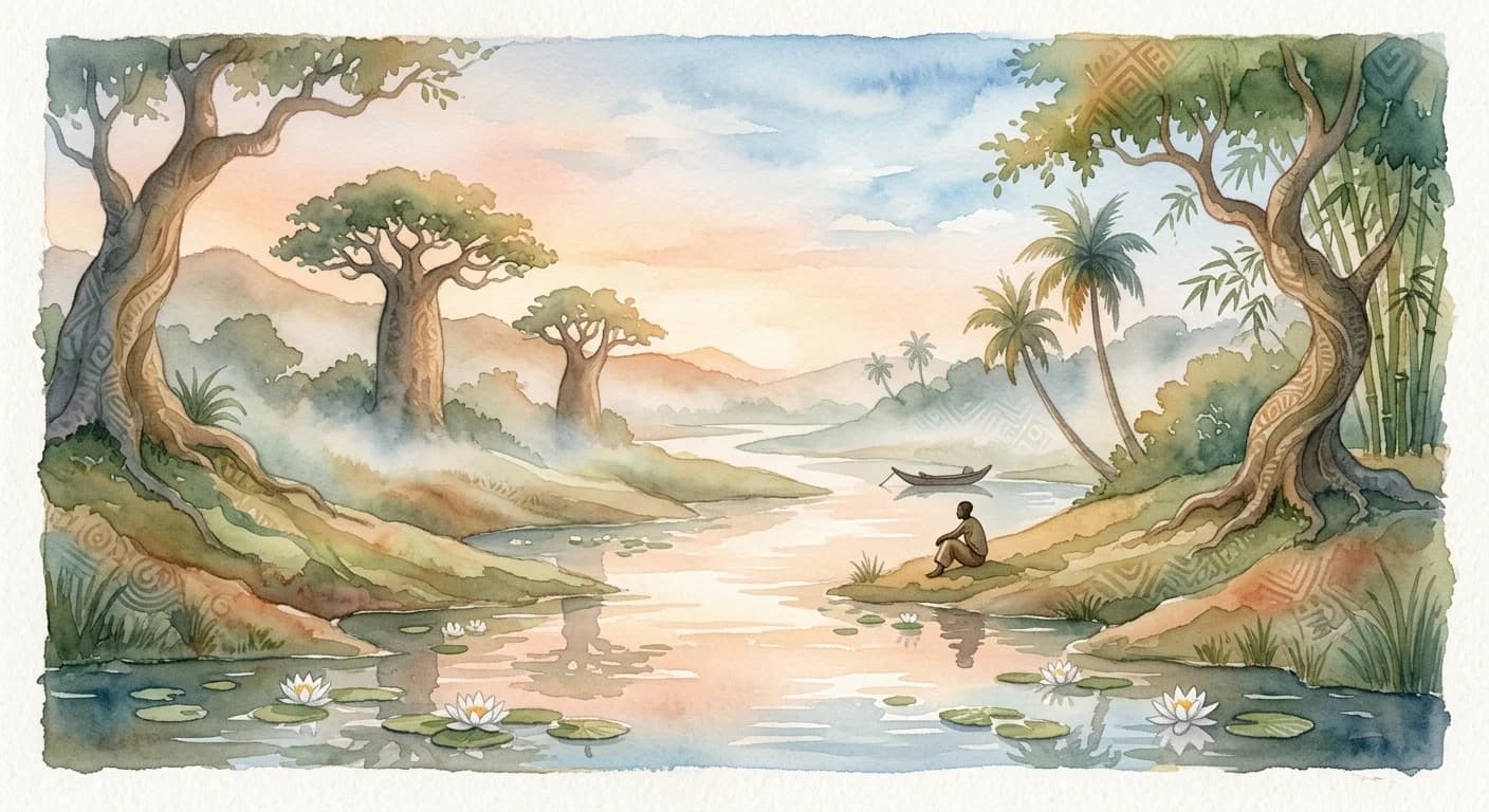 Artistic representation of Òrìṣà