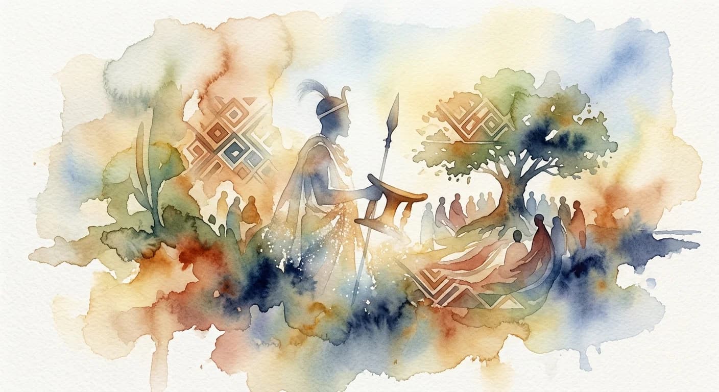 Artistic representation of Gada