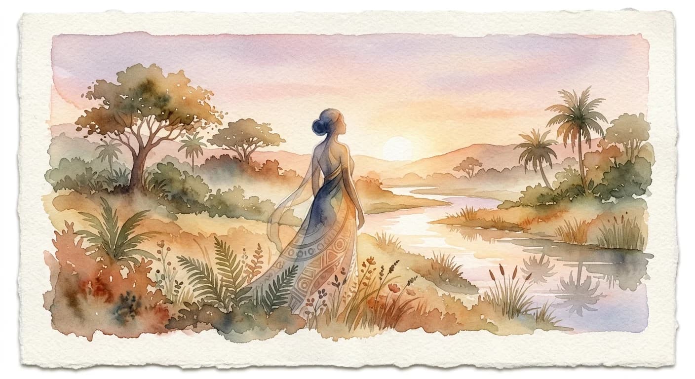 Artistic representation of Nwaanyi-bu-ife