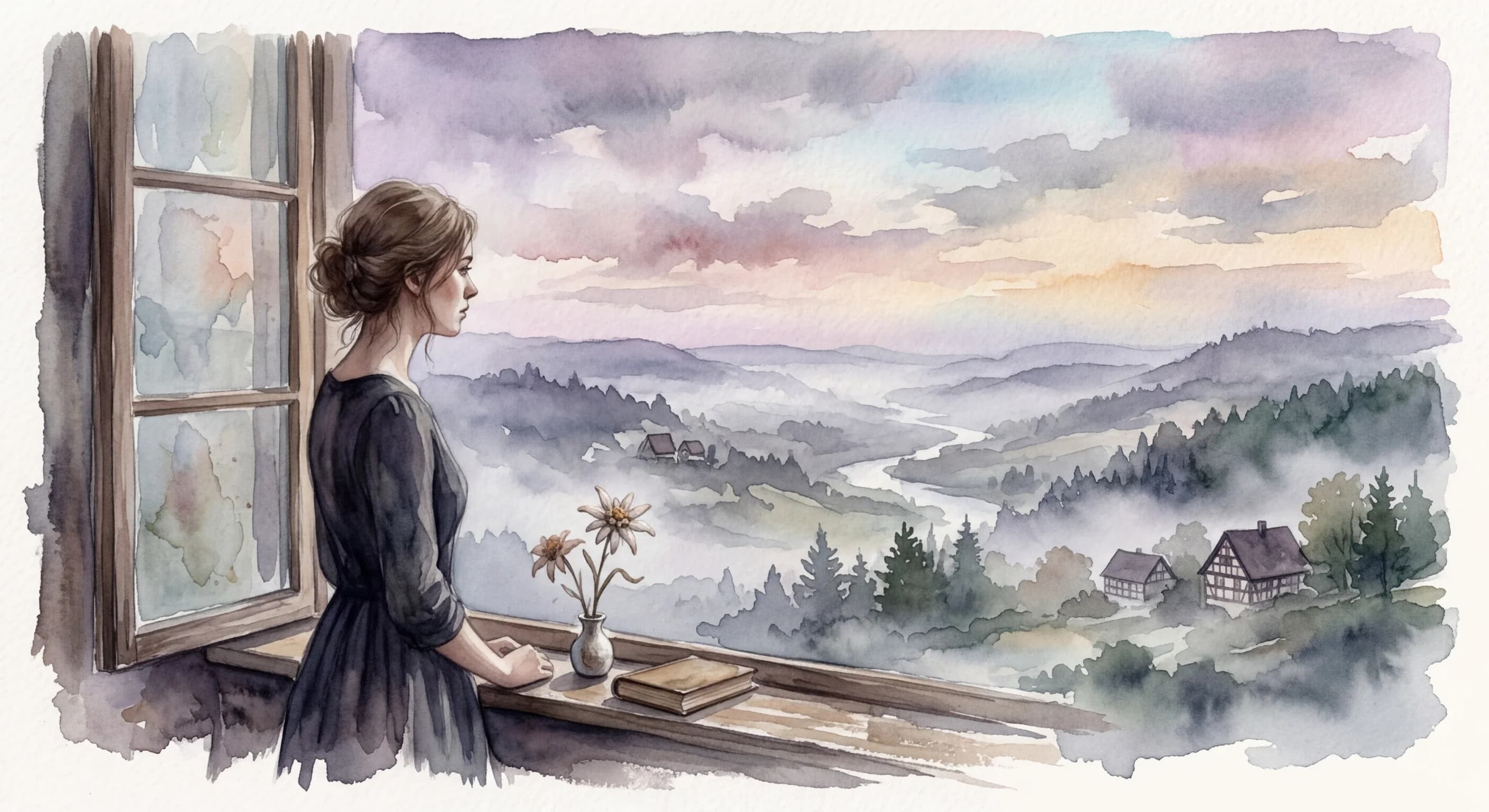 Artistic representation of Liebeskummer