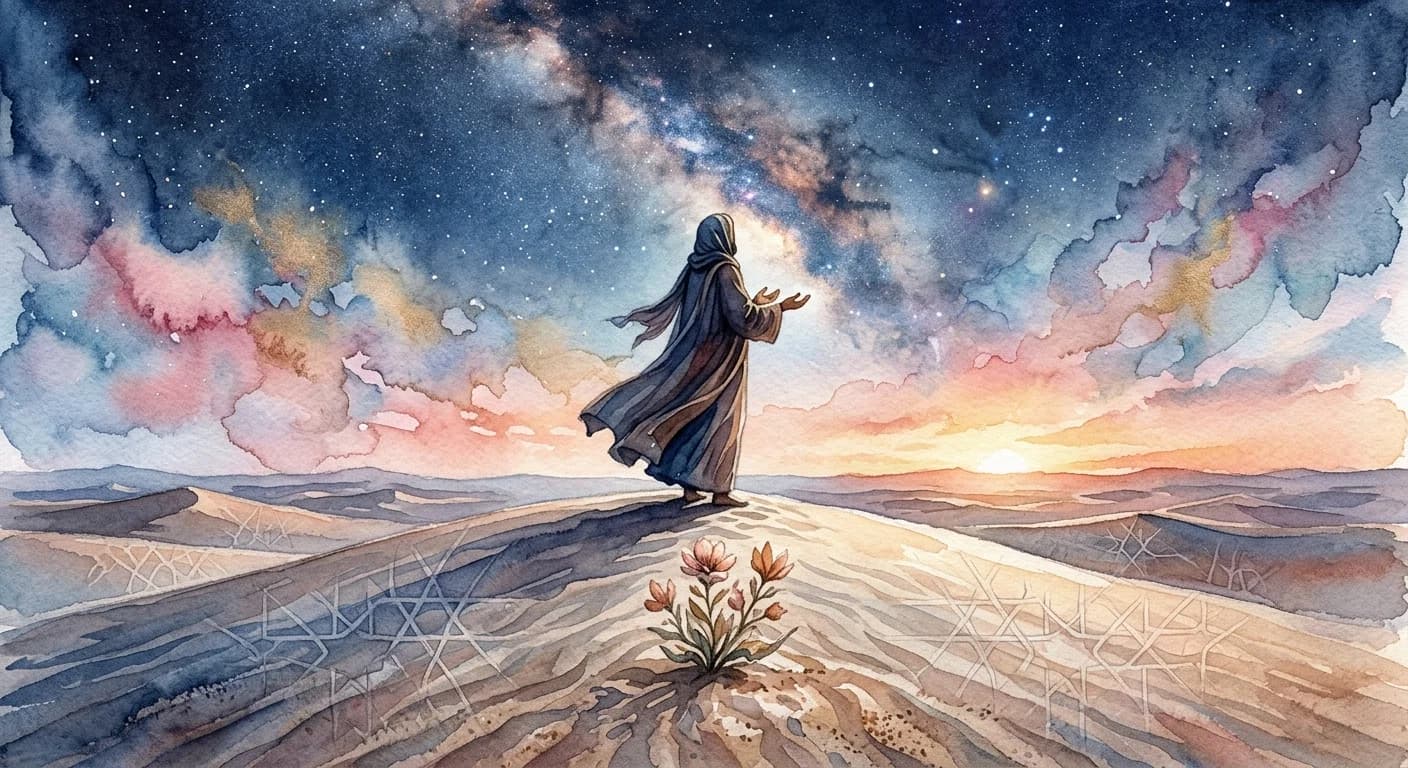 Artistic representation of Jihad