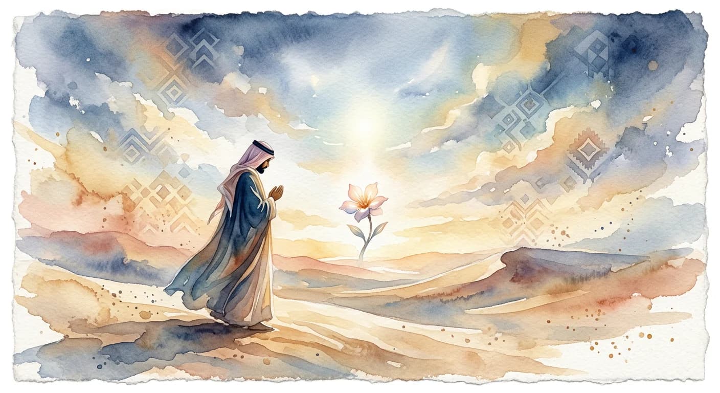 Artistic representation of Niyyah