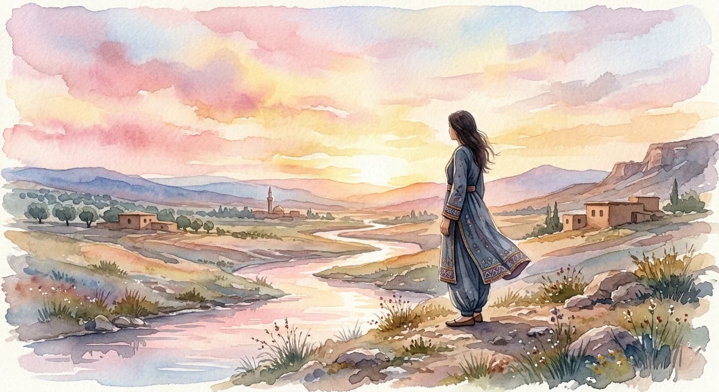 Artistic representation of Adanmışlık