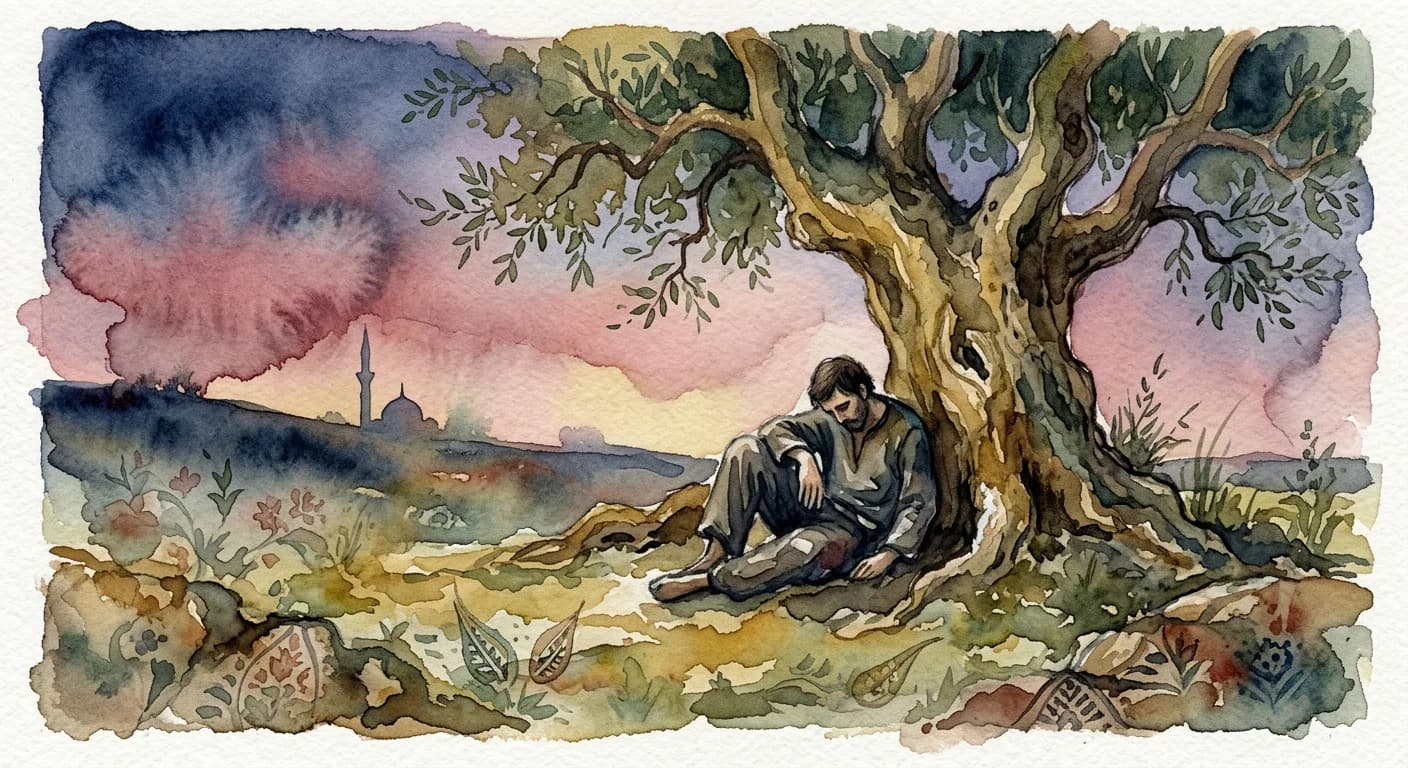Artistic representation of Çam devirmek