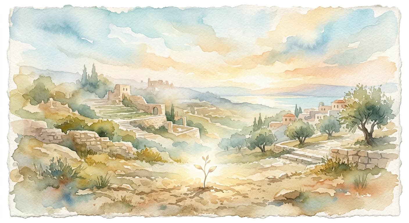 Artistic representation of Dayenu