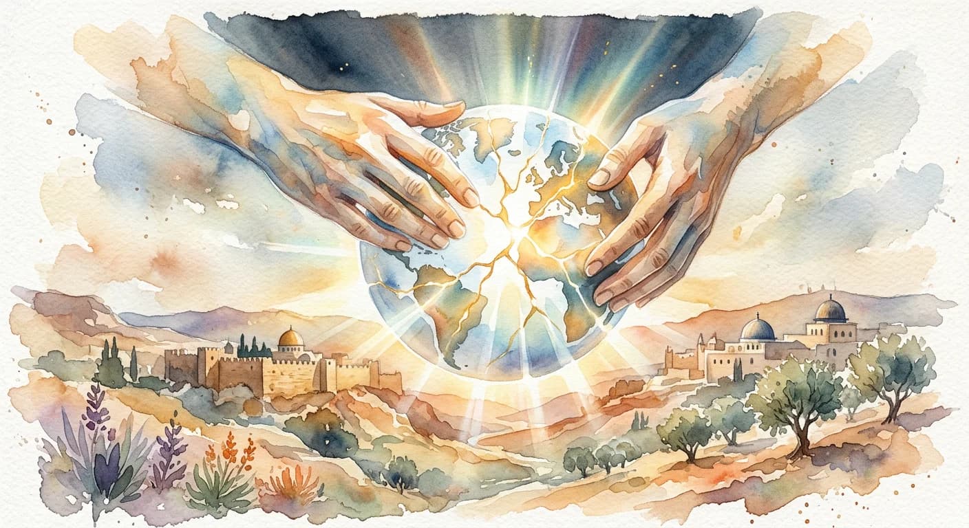 Artistic representation of Tikkun Olam