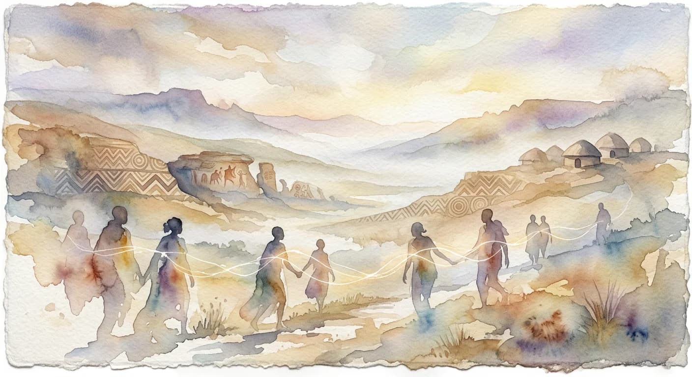 Artistic representation of Ubuntu