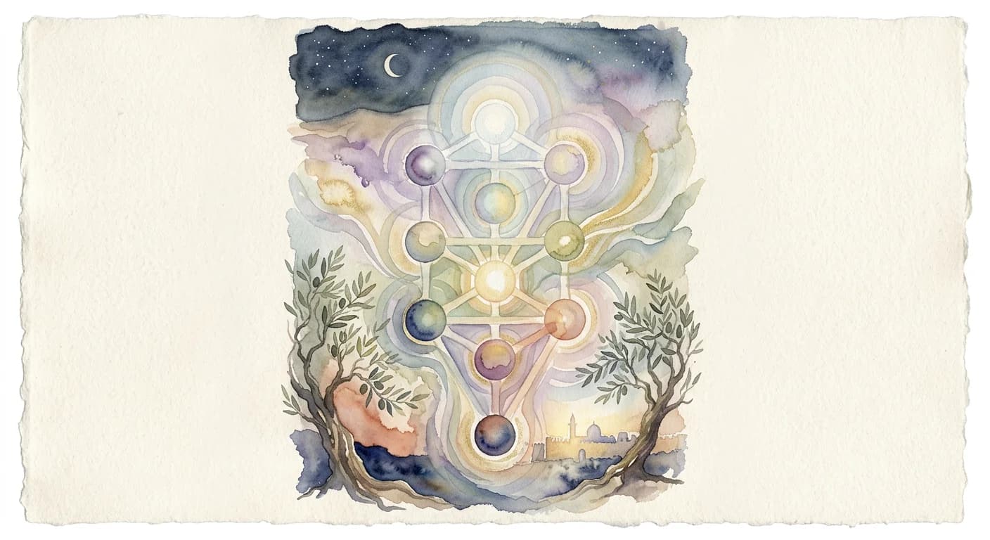 Artistic representation of Sefirot