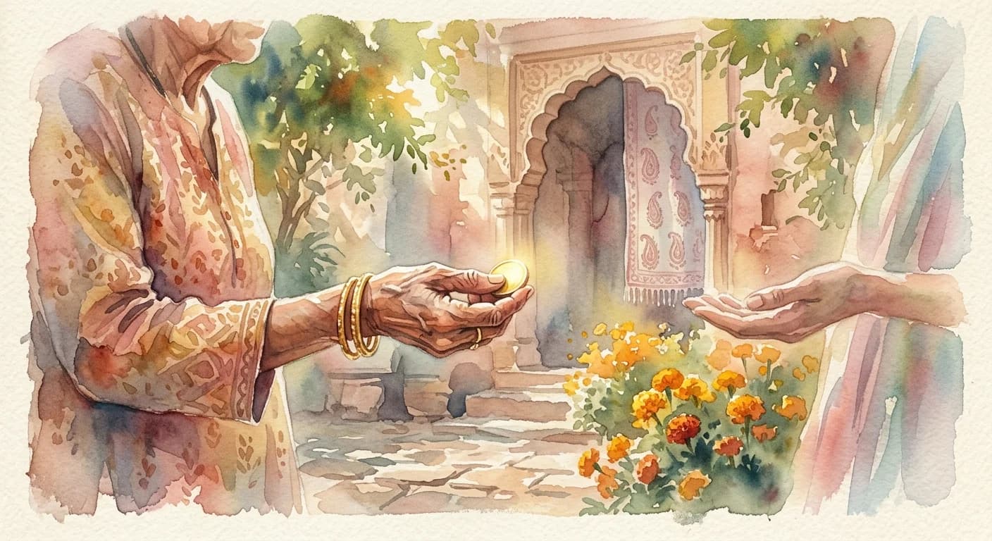 Artistic representation of Chai-pani