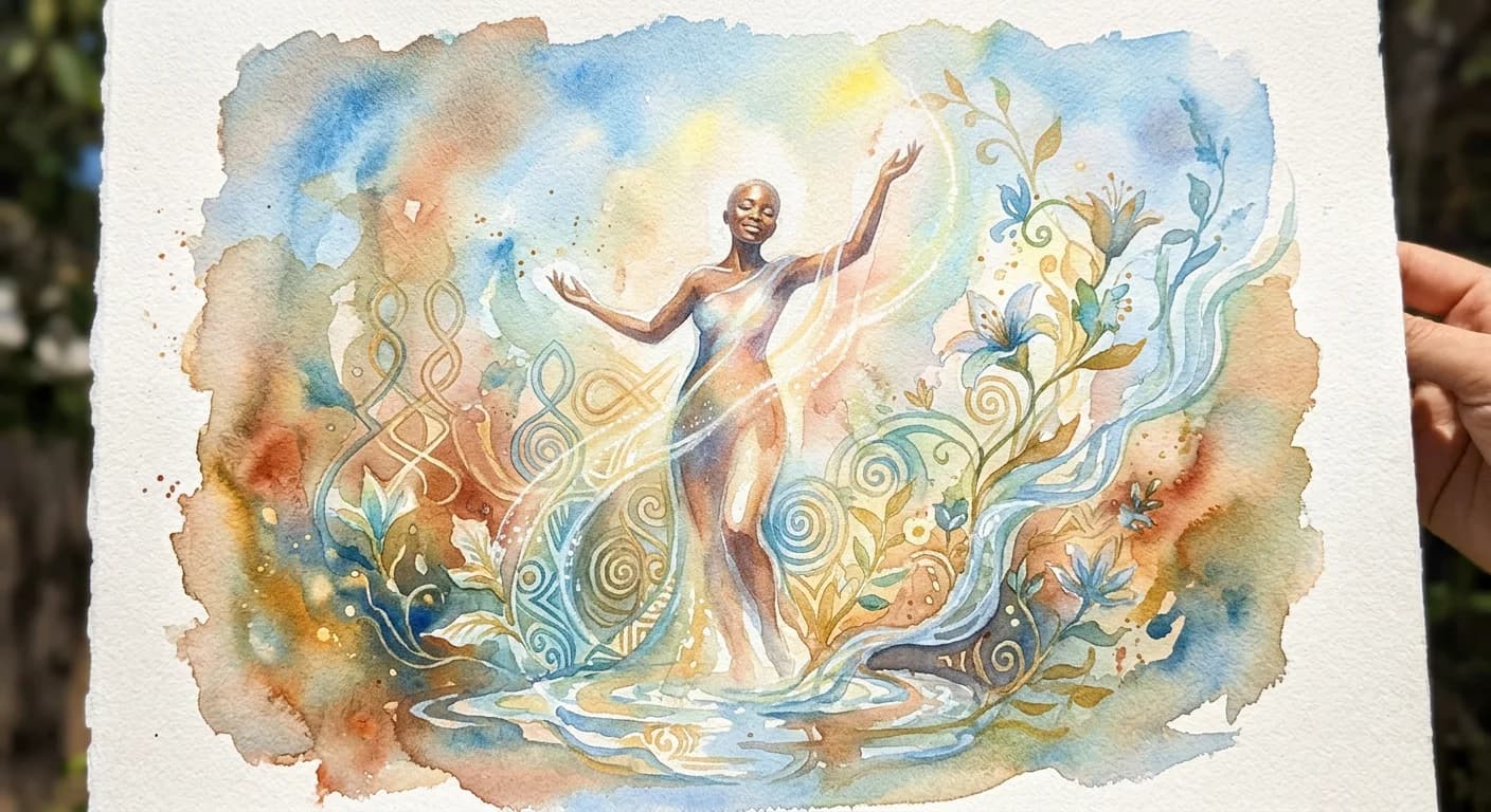 Artistic representation of Bilita Mpash