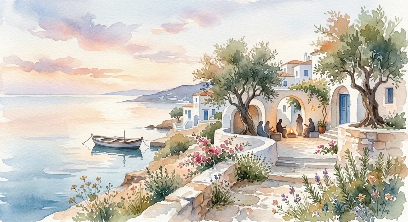 Artistic representation of Filotimo