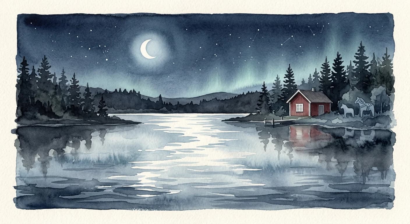 Artistic representation of Mangata
