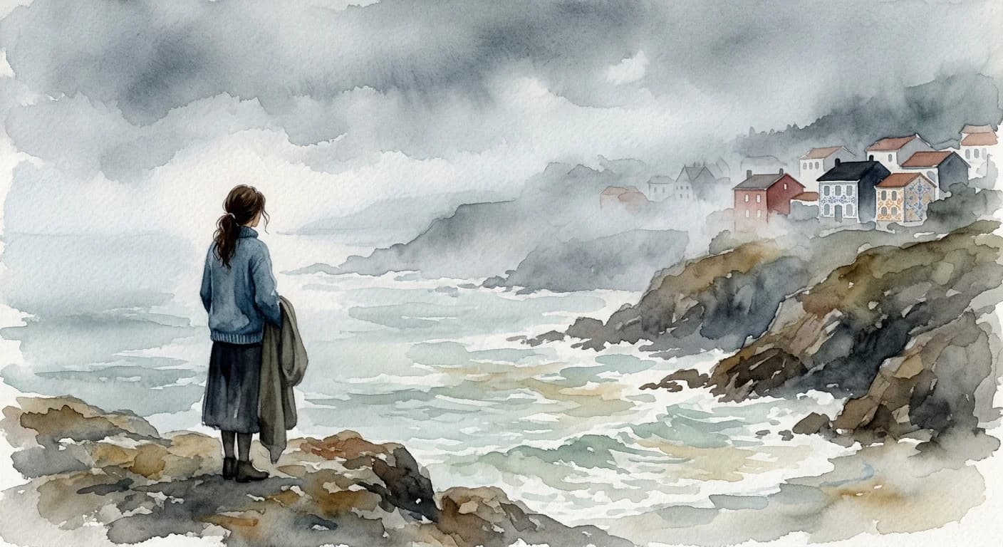 Artistic representation of Morriña