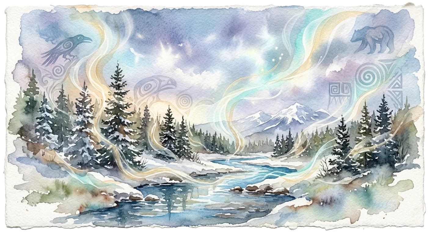 Artistic representation of Orenda