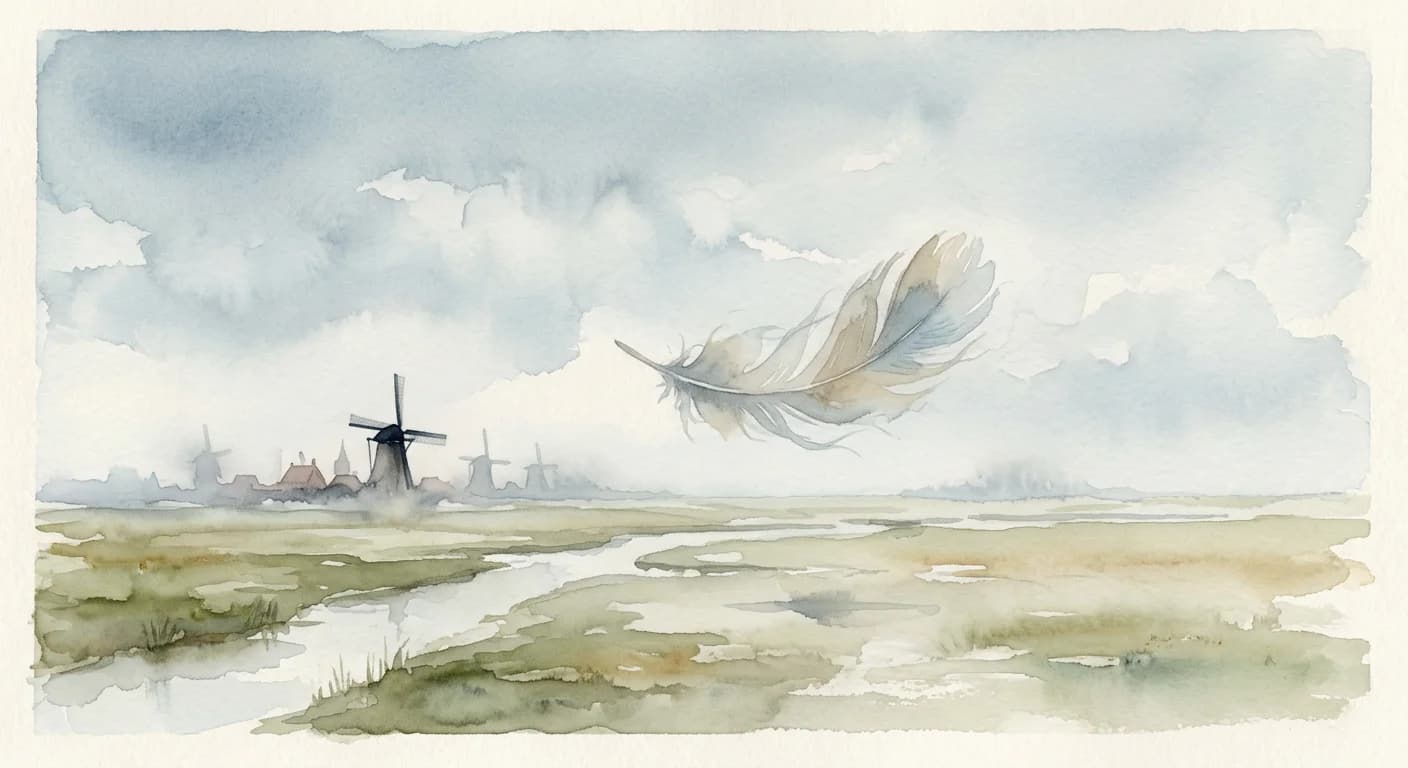 Artistic representation of Struisvogelpolitiek