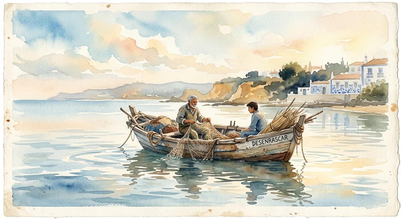 Artistic representation of Desenrascar