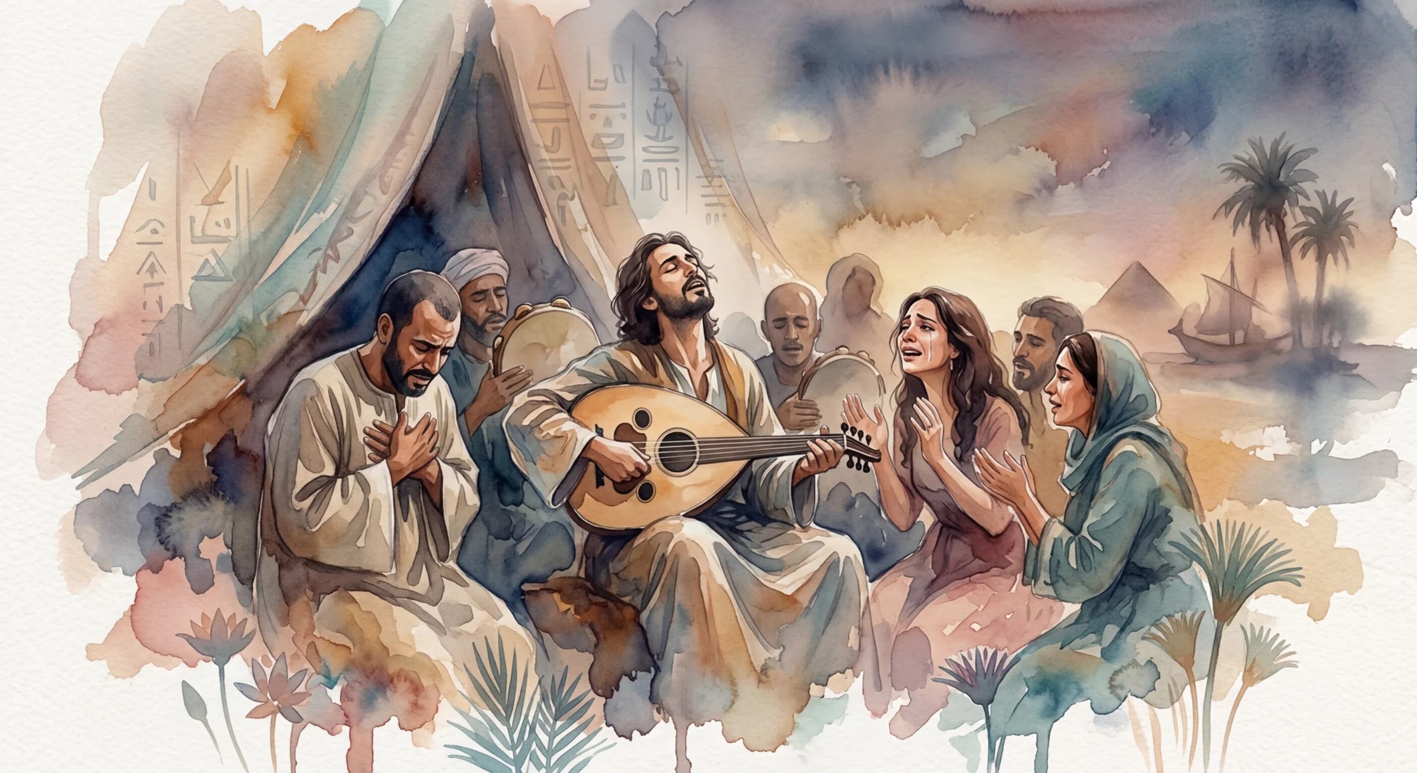Artistic representation of Tarab