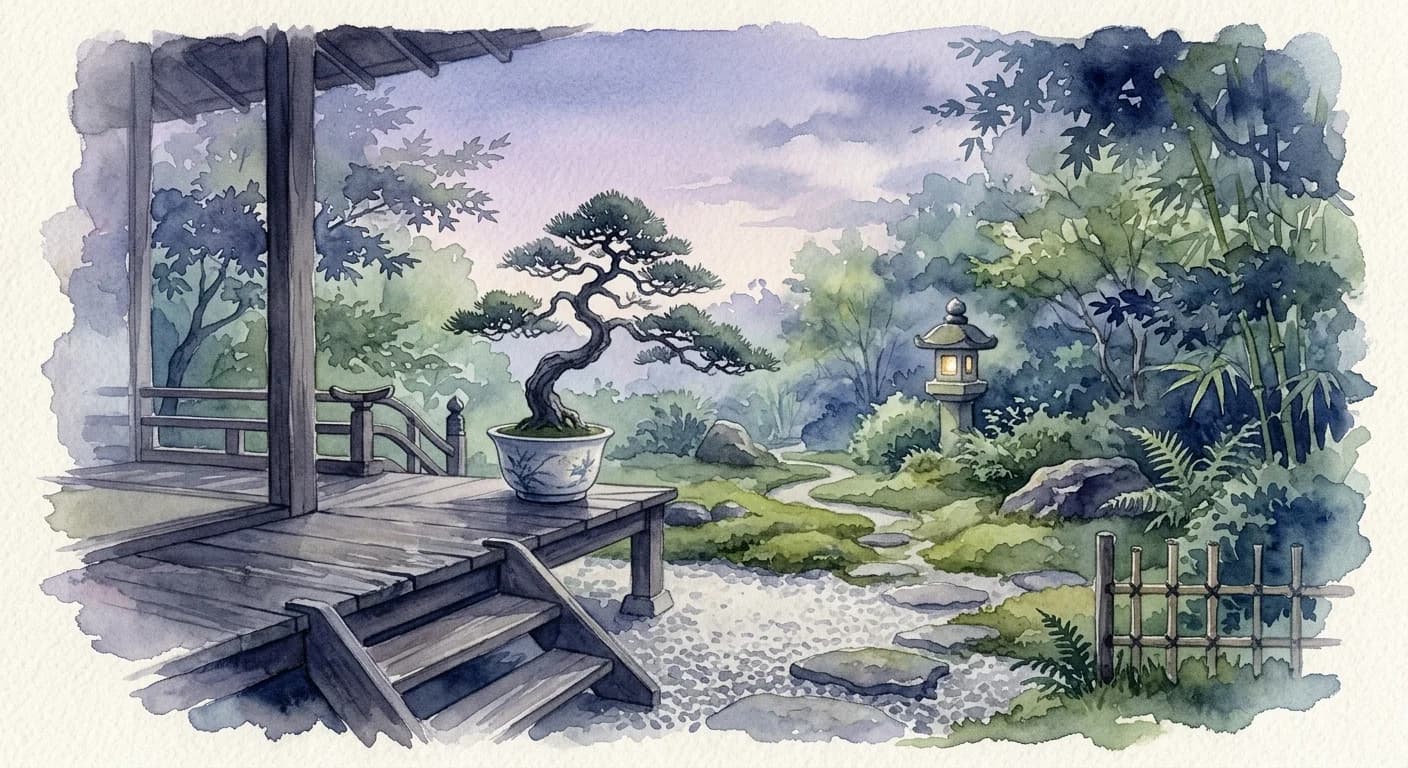 Artistic representation of Ibasho