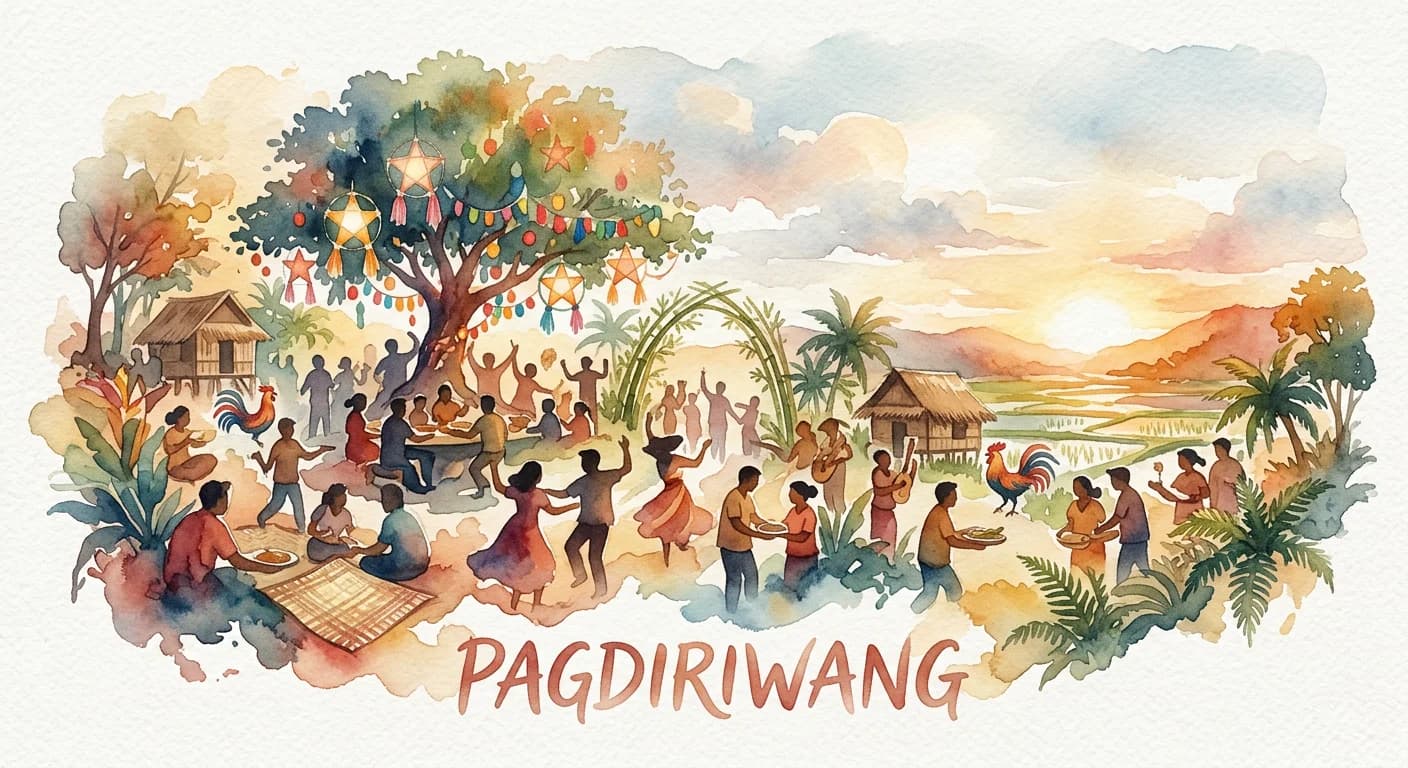 Artistic representation of Pagdiriwang