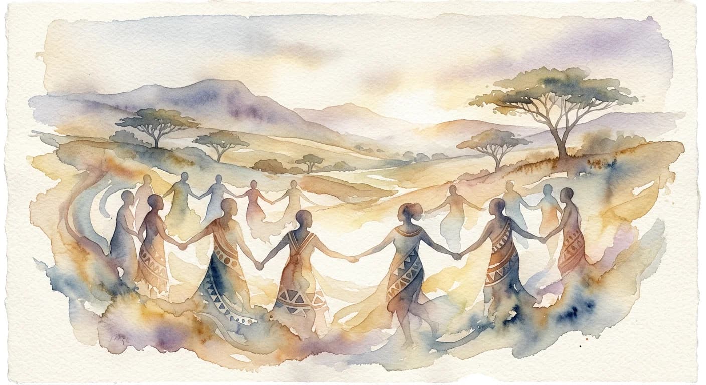 Artistic representation of Ubunye