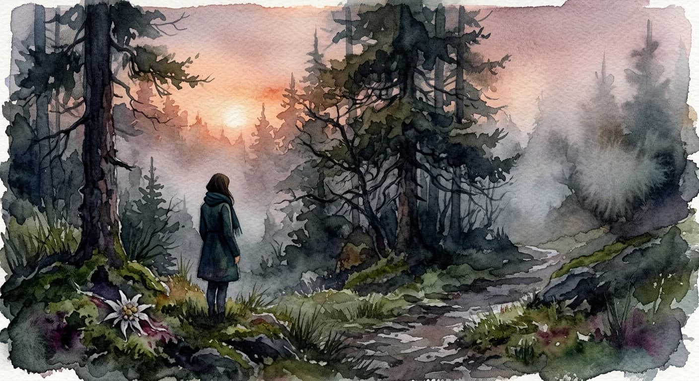 Artistic representation of Erklärungsnot
