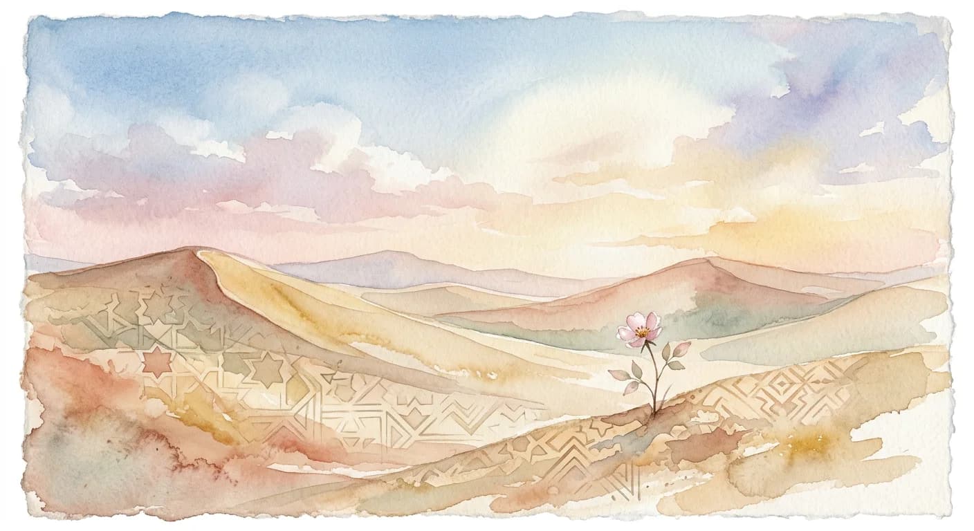 Artistic representation of Maktub