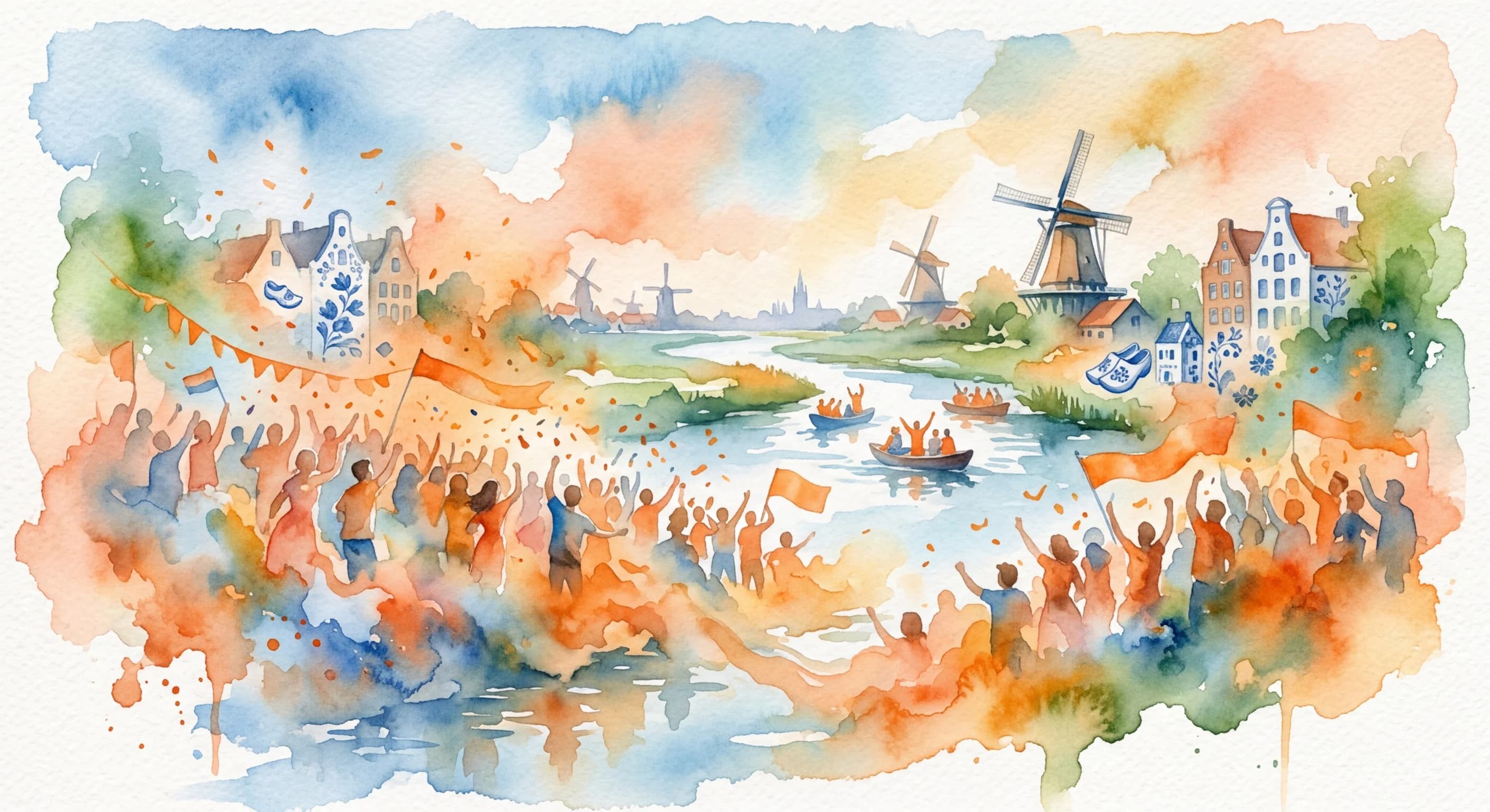 Artistic representation of Oranjegevoel