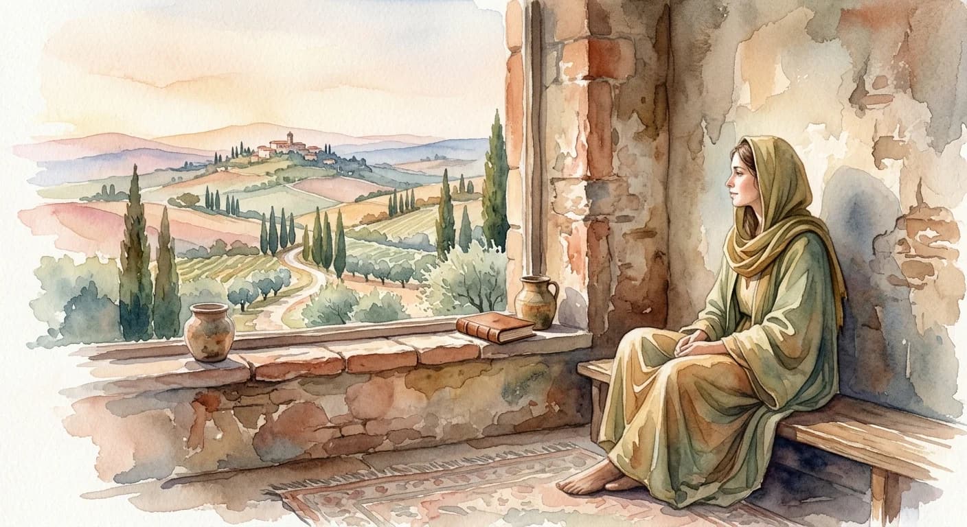 Artistic representation of Vita contemplativa