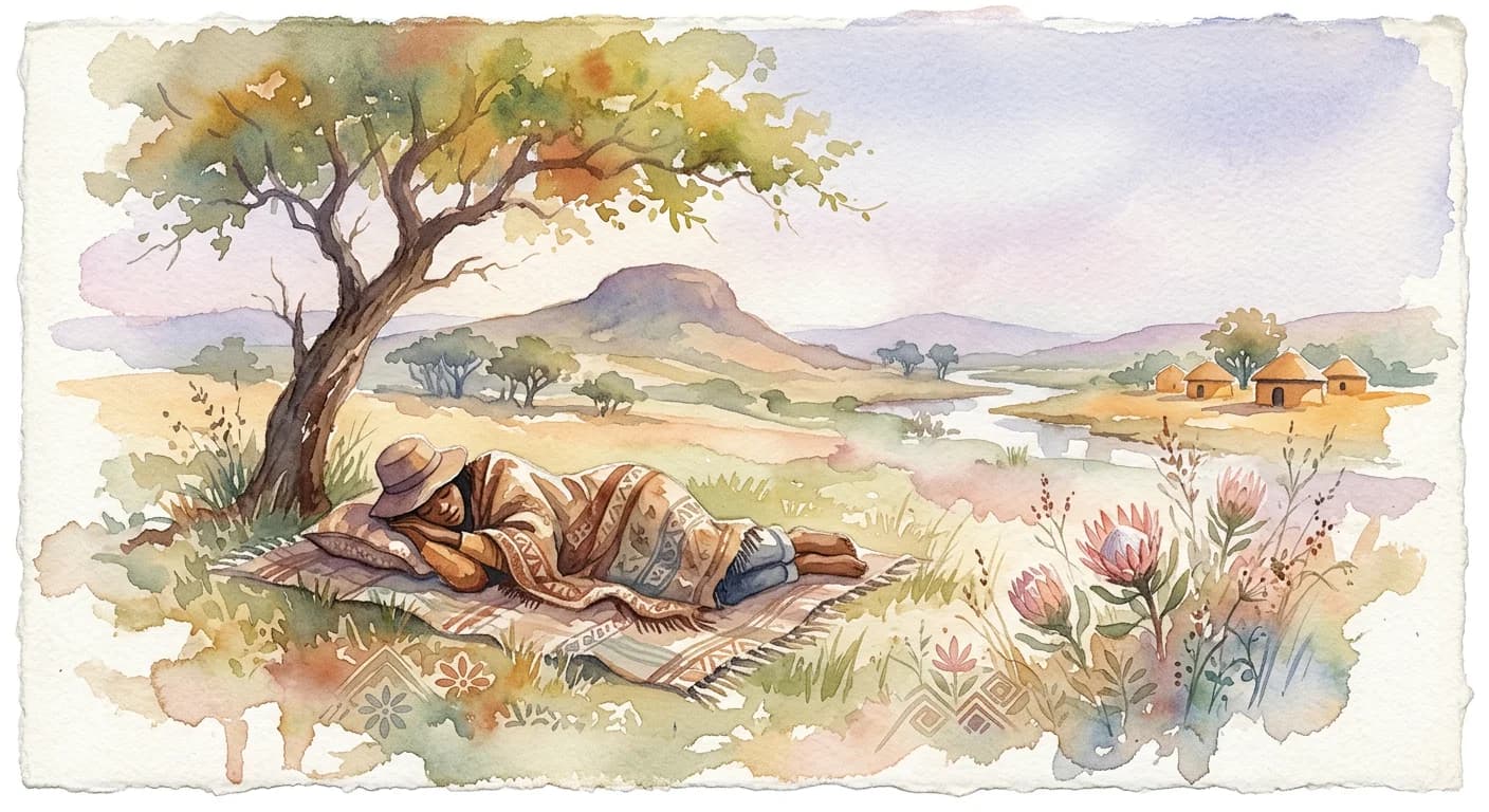 Artistic representation of Lui lekker