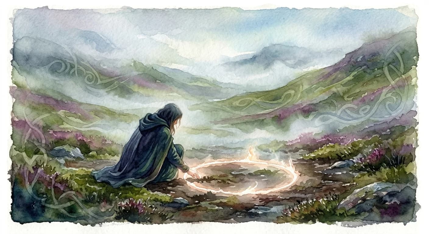 Artistic representation of Caim