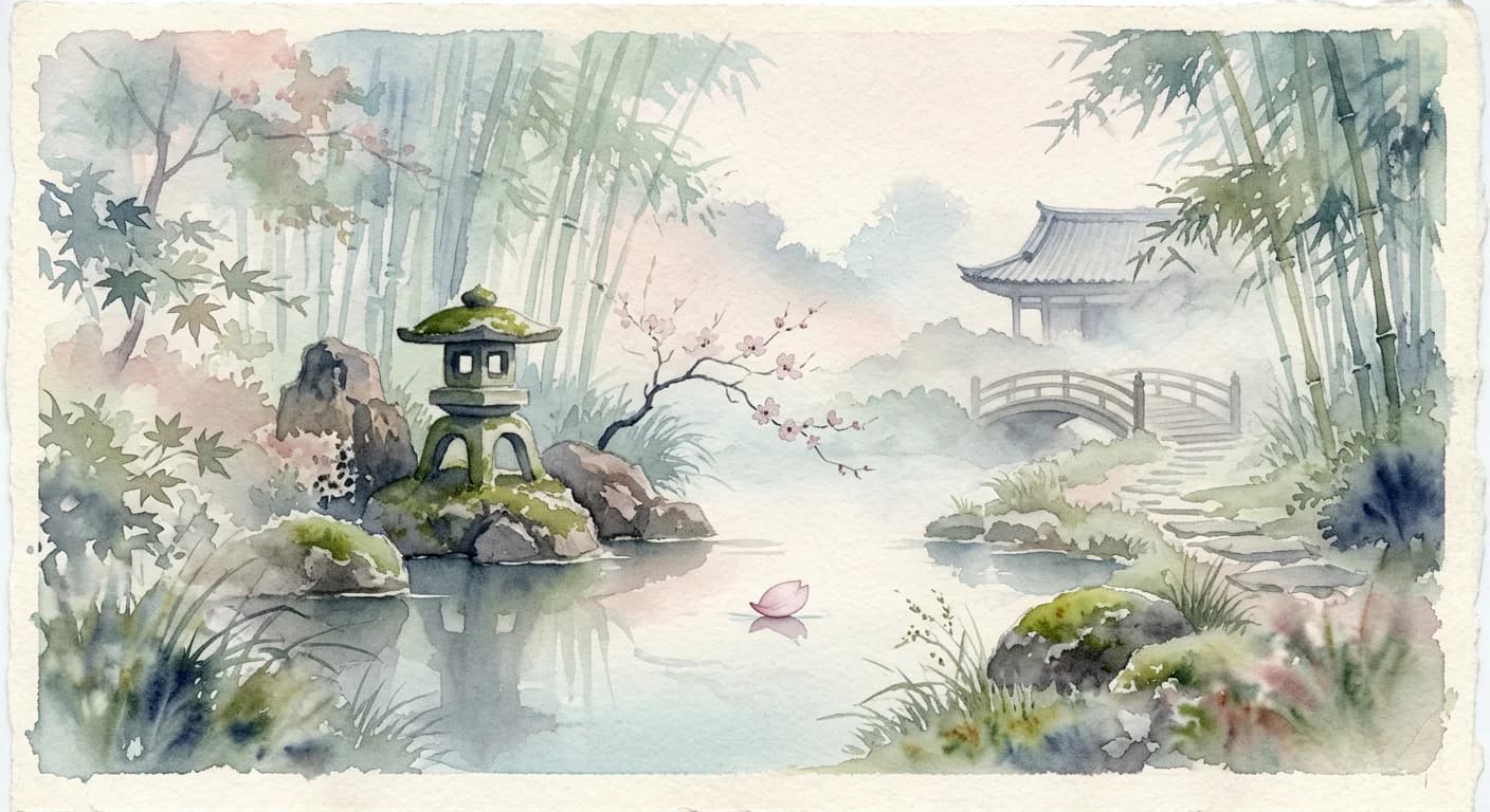 Artistic representation of Mokuso
